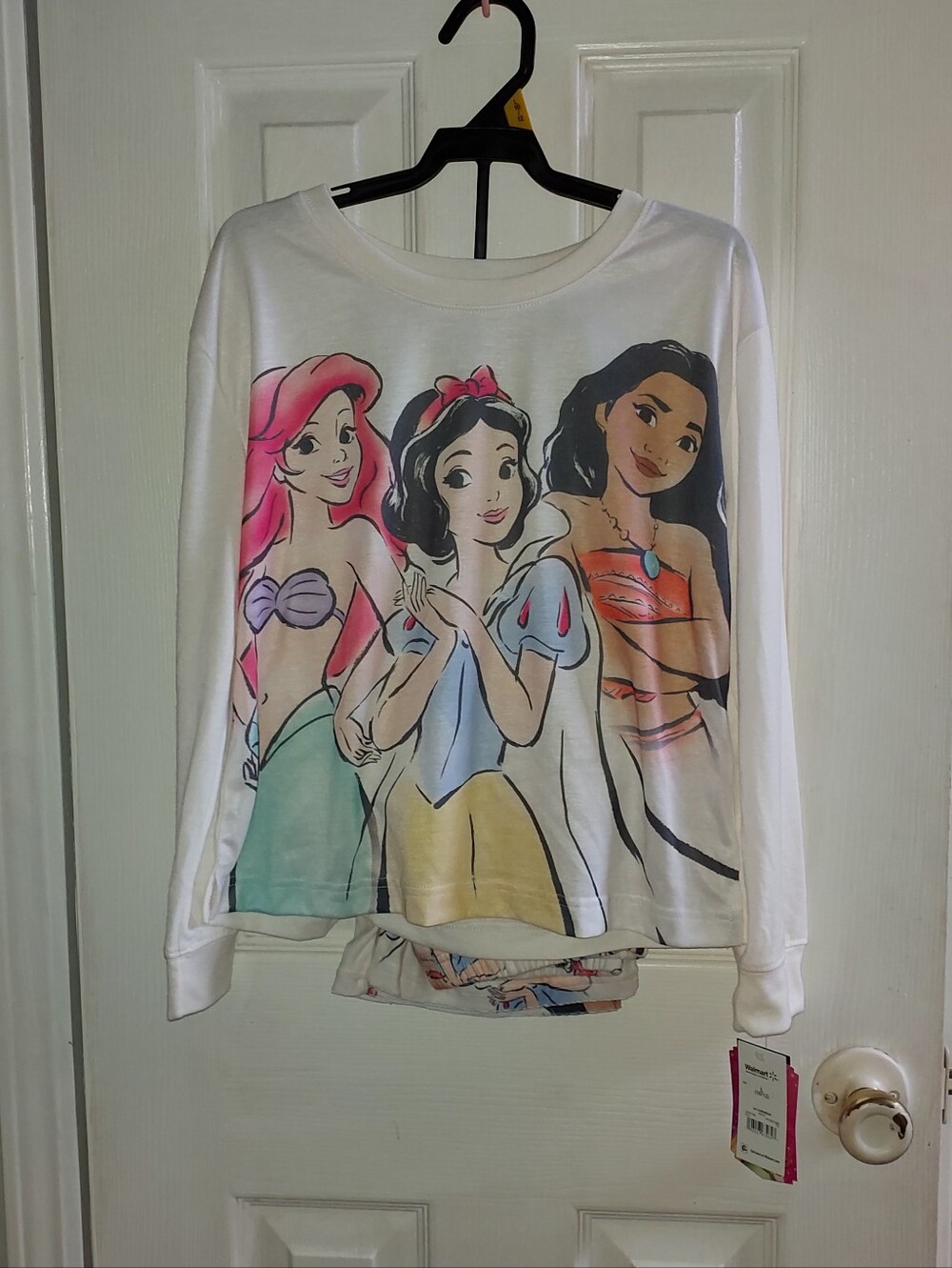 Disney Princess Graphic Long-Sleeve Pajama Set L(10-12)